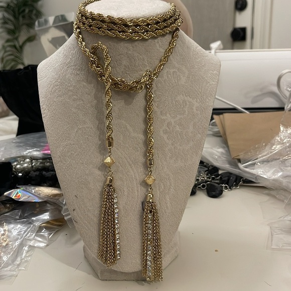 BaubleBar Jewelry - BaubleBar Gold Lariat Necklace